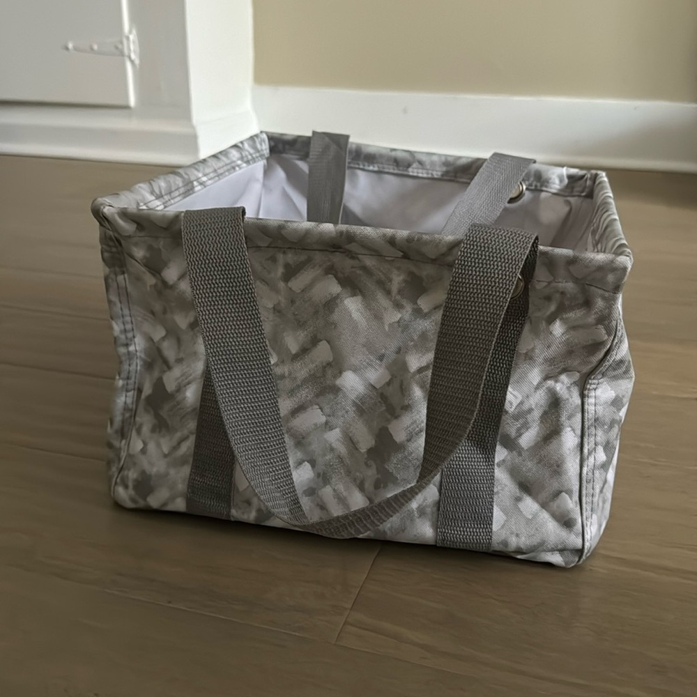 Thirty-One Square Small Utility Tote Bag